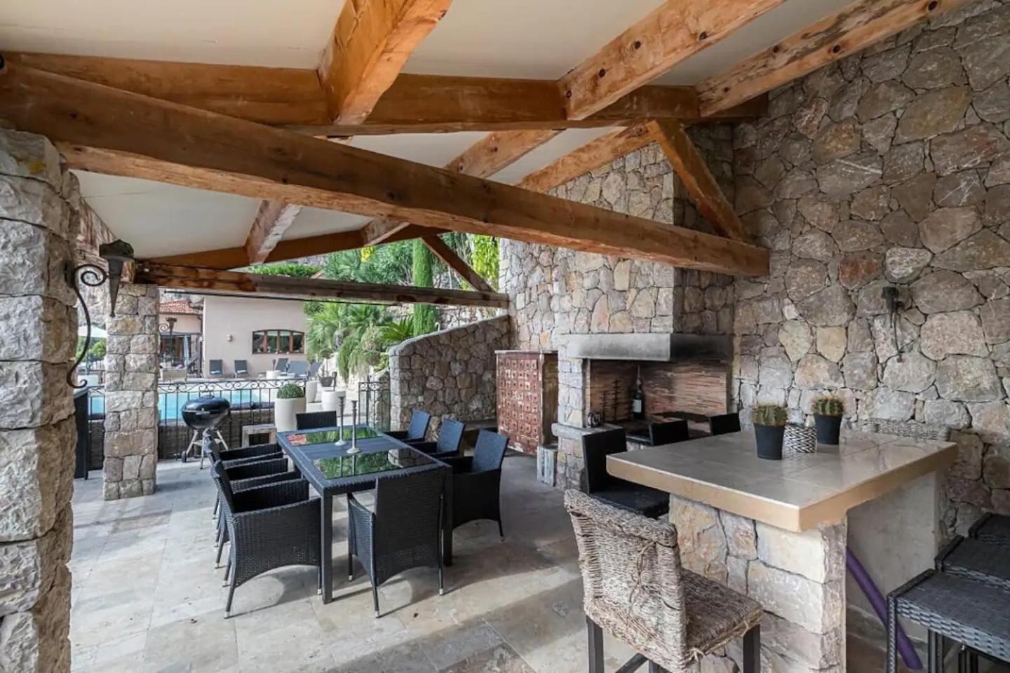 Villa De Luxe A Èze Buitenkant foto