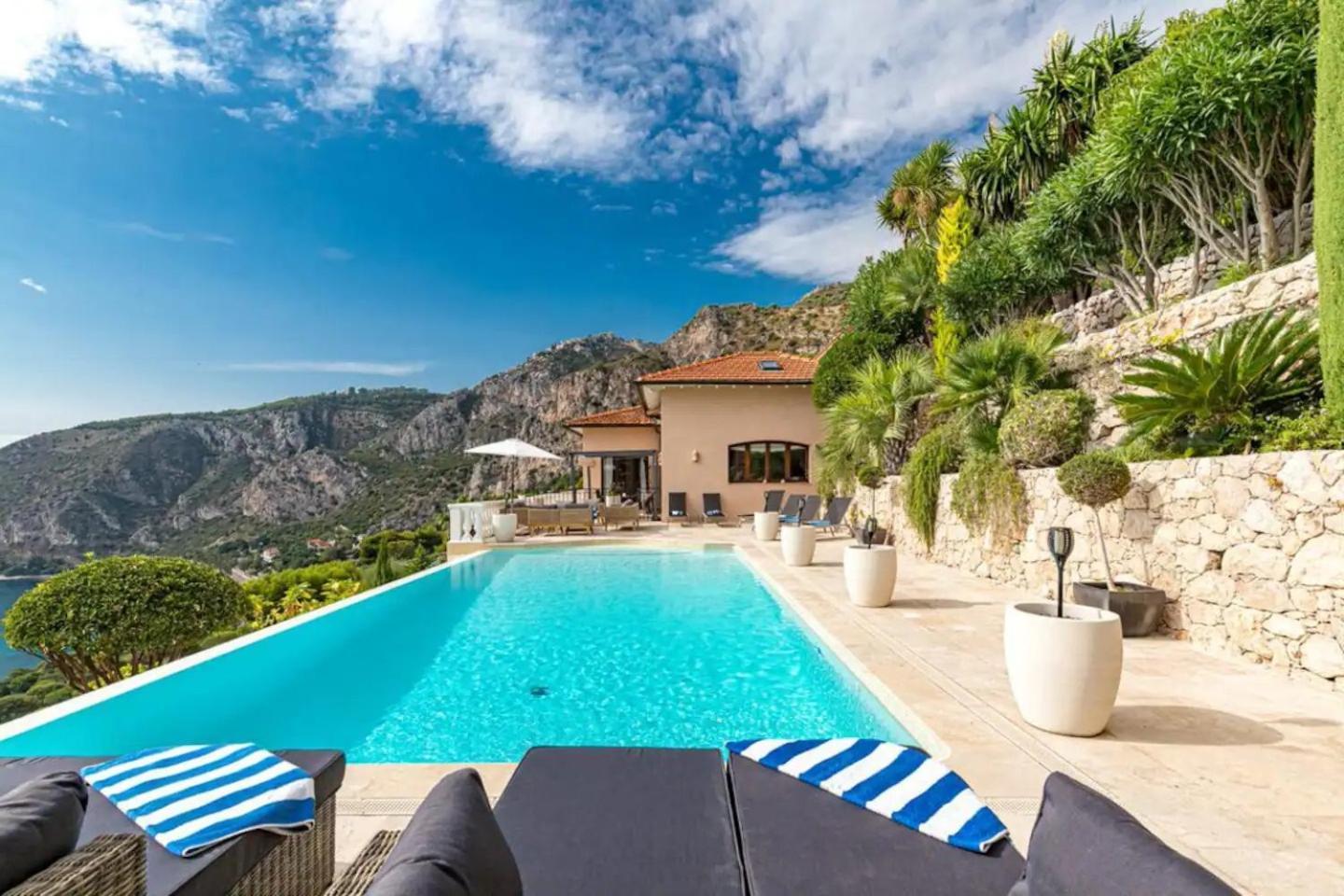 Villa De Luxe A Èze Buitenkant foto