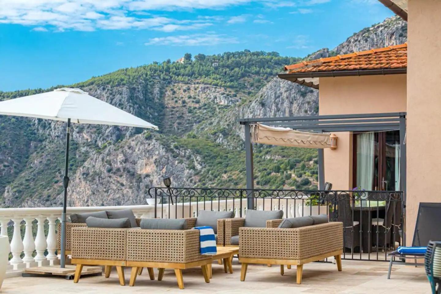 Villa De Luxe A Èze Buitenkant foto