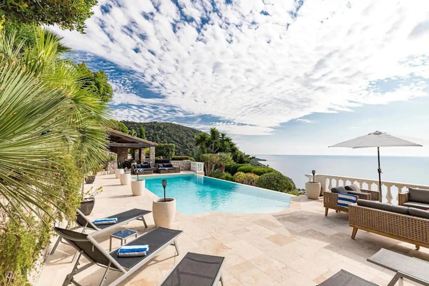 Villa De Luxe A Èze Buitenkant foto